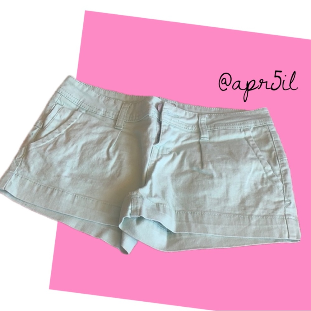 Mint Green Shorts